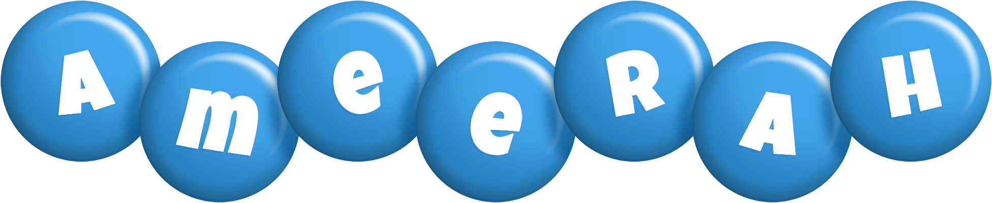 Ameerah candy-blue logo