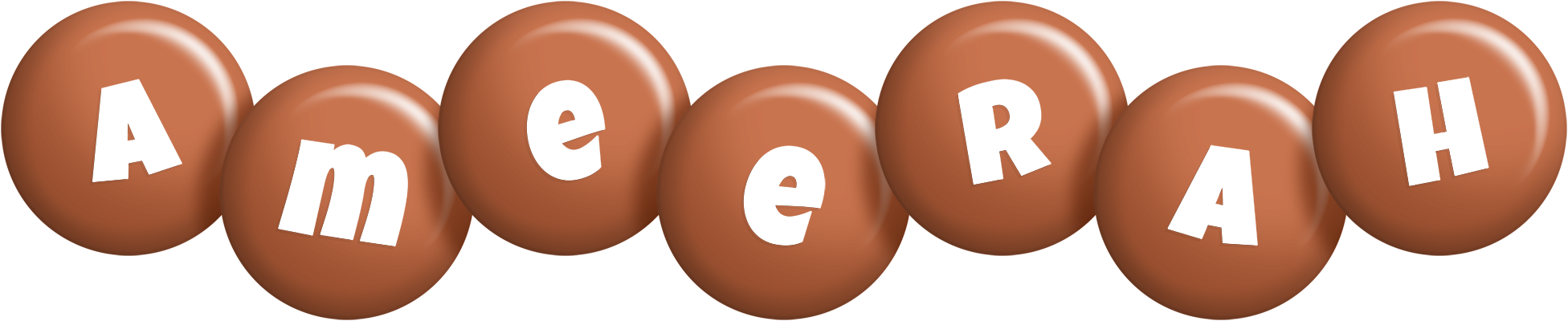 Ameerah candy-brown logo