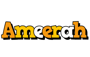 Ameerah cartoon logo