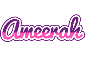 Ameerah cheerful logo