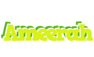 Ameerah citrus logo