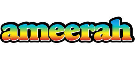 Ameerah color logo