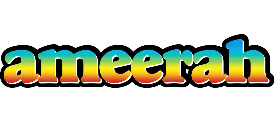 Ameerah color logo