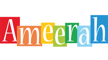 Ameerah colors logo