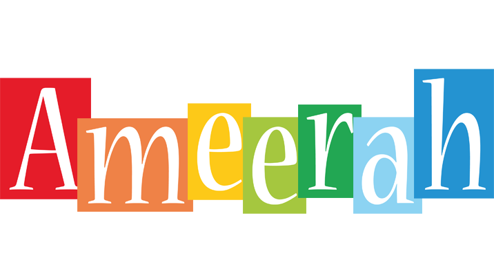Ameerah colors logo