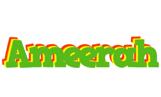 Ameerah crocodile logo