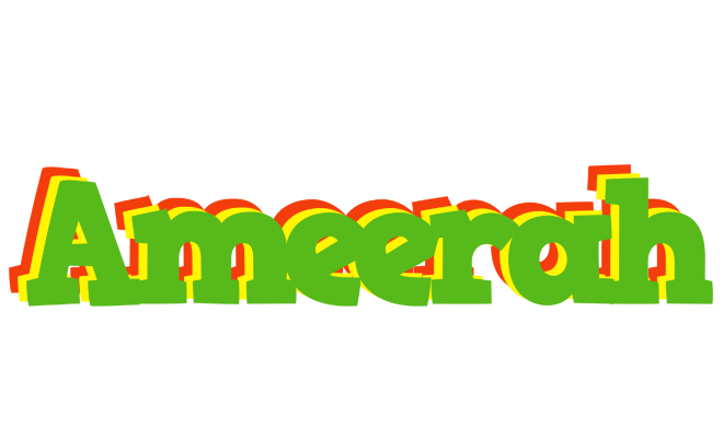Ameerah crocodile logo