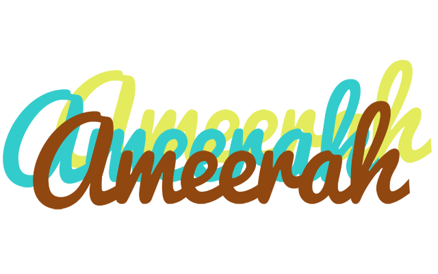 Ameerah cupcake logo