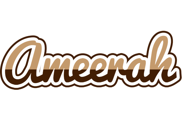 Ameerah exclusive logo