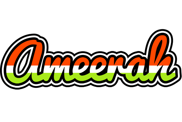 Ameerah exotic logo