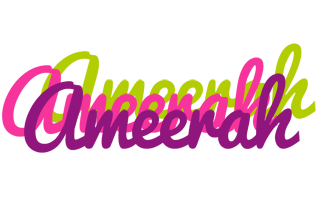 Ameerah flowers logo