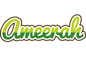 Ameerah golfing logo