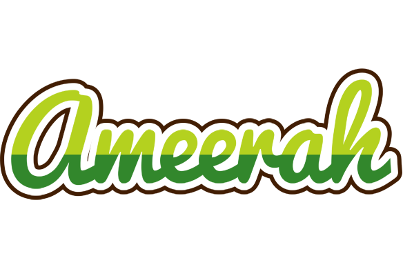 Ameerah golfing logo
