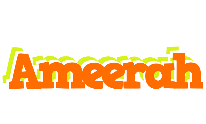 Ameerah healthy logo