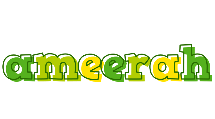 Ameerah juice logo