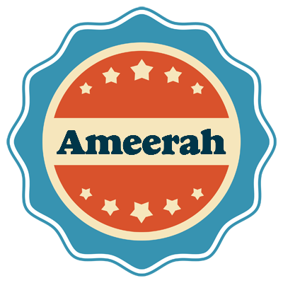 Ameerah labels logo