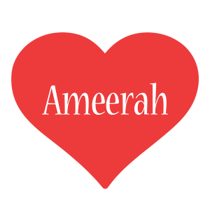 Ameerah love logo