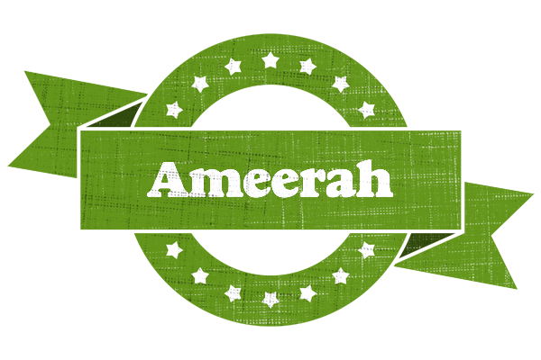Ameerah natural logo
