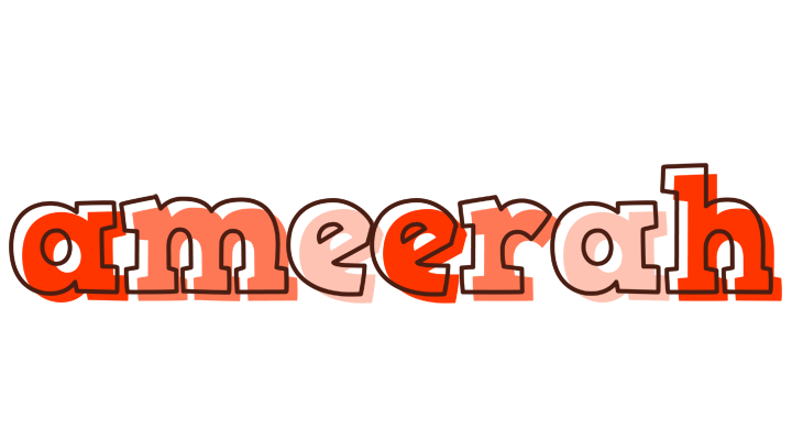 Ameerah paint logo