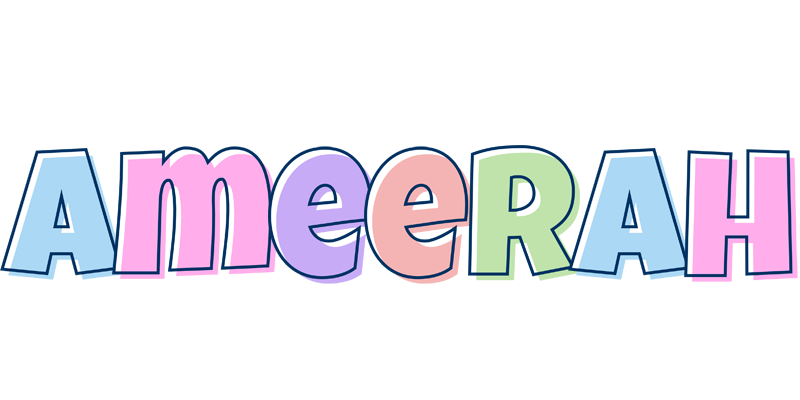 Ameerah pastel logo