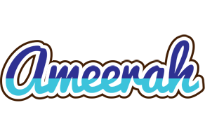 Ameerah raining logo