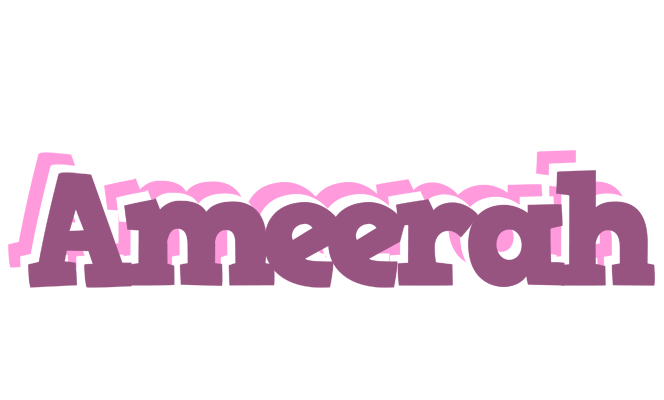 Ameerah relaxing logo