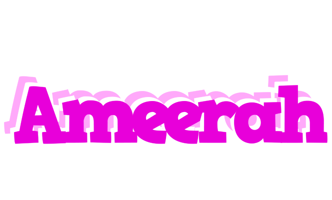 Ameerah rumba logo