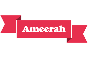 Ameerah sale logo