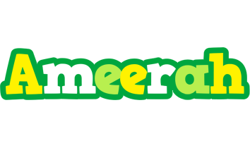 Ameerah soccer logo