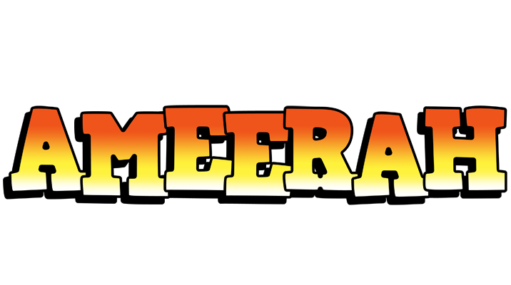 Ameerah sunset logo