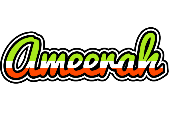 Ameerah superfun logo