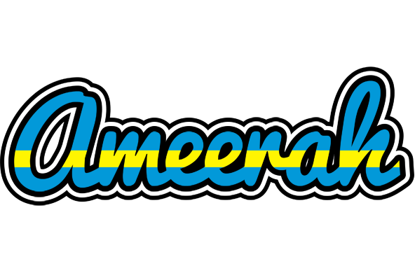 Ameerah sweden logo