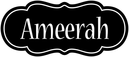 Ameerah welcome logo