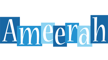 Ameerah winter logo