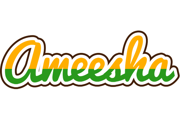 Ameesha banana logo