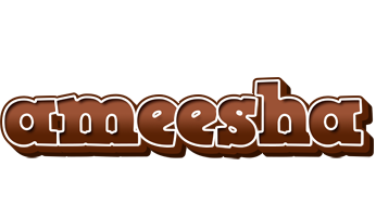 Ameesha brownie logo