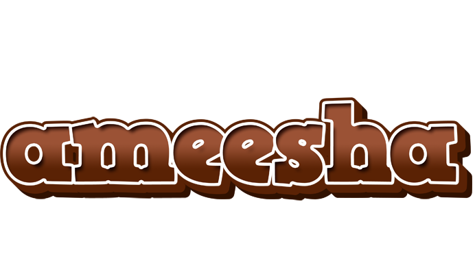 Ameesha brownie logo
