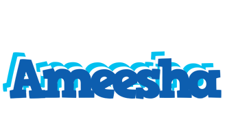 Ameesha business logo