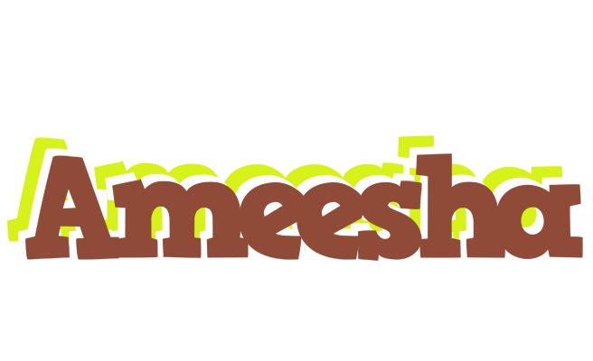 Ameesha caffeebar logo