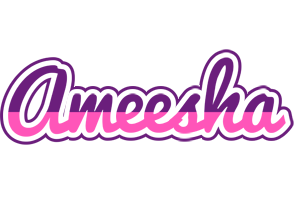 Ameesha cheerful logo