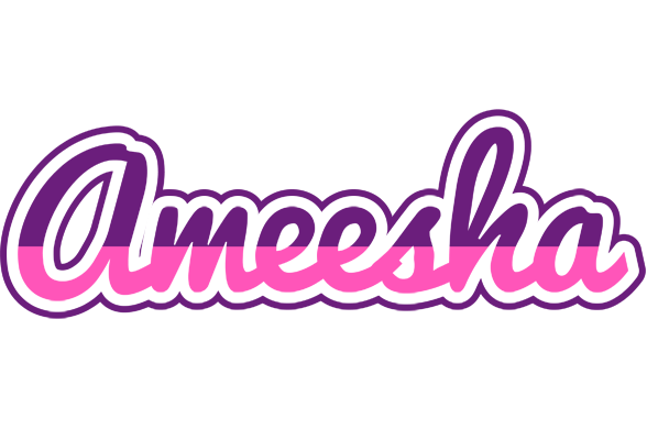 Ameesha cheerful logo