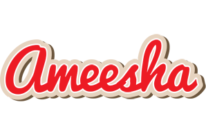 Ameesha chocolate logo