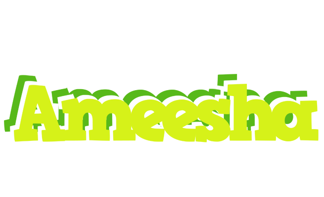 Ameesha citrus logo