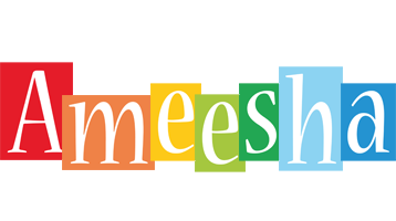 Ameesha colors logo