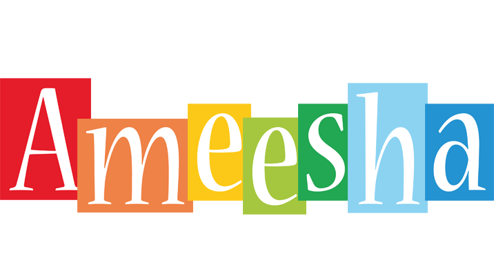 Ameesha colors logo