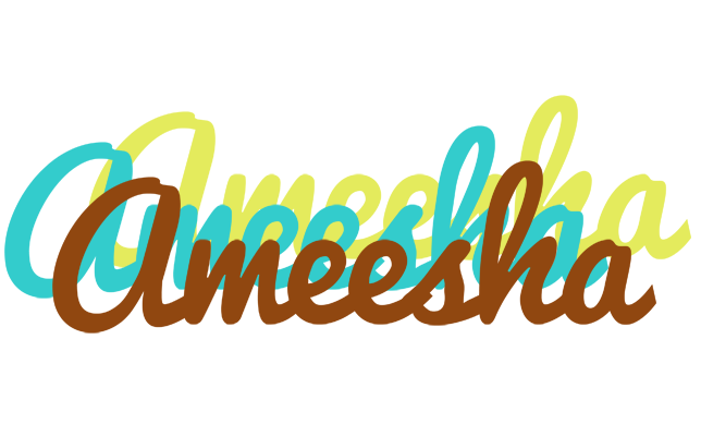 Ameesha cupcake logo