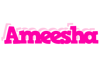 Ameesha dancing logo