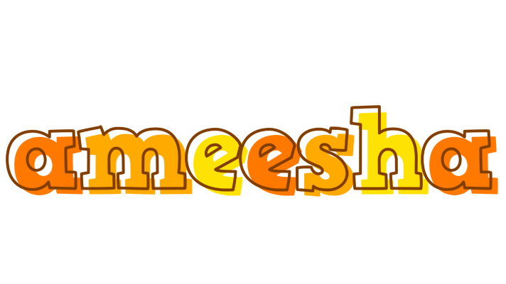 Ameesha desert logo