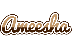 Ameesha exclusive logo