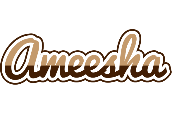 Ameesha exclusive logo